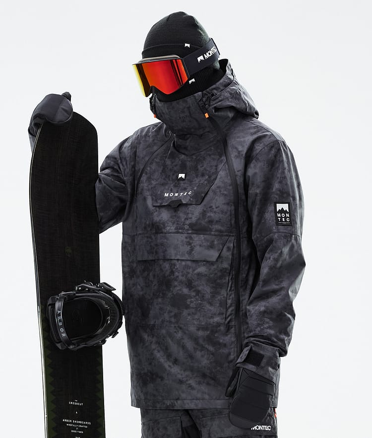 Montec Doom Snowboardjakke Herre Black Tiedye, Billede 1 af 11