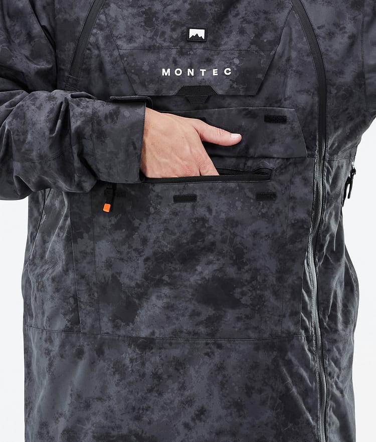 Montec Doom Veste de Ski Homme Black Tiedye