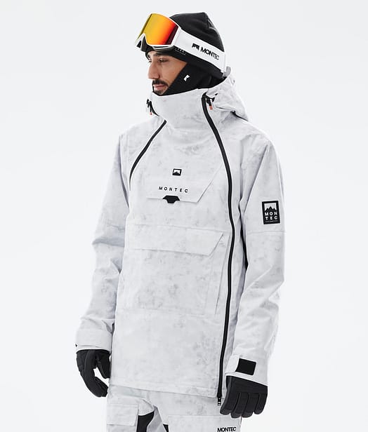 Montec Doom Ski Jacket Men White Tiedye