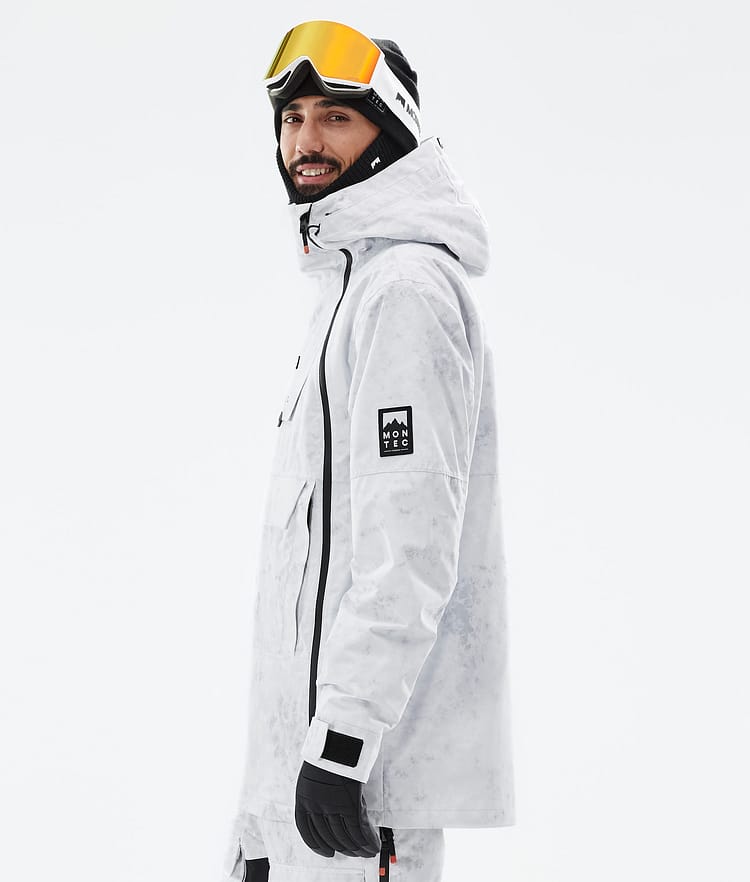 Montec Doom Ski Jacket Men White Tiedye