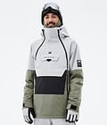 Montec Doom Ski Jacket Men Light Grey/Black/Greenish, Image 1 of 11