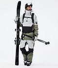 Montec Doom Veste de Ski Homme Light Grey/Black/Greenish, Image 3 sur 11