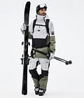 Montec Doom Ski Jacket Men Light Grey/Black/Greenish, Image 3 of 11