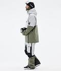 Montec Doom Snowboard jas Heren Light Grey/Black/Greenish, Afbeelding 4 van 11