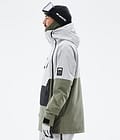 Montec Doom Snowboard Jacket Men Light Grey/Black/Greenish, Image 6 of 11