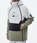 Montec Doom Snowboard Jacket Men Light Grey/Black/Greenish, Image 8 of 11