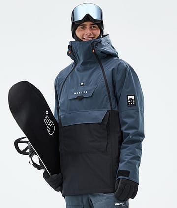 Montec Doom Kurtka Snowboardowa Metal Blue/Black