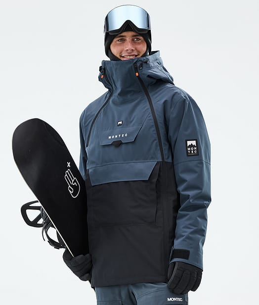 Montec Doom Snowboard Jacket Men Metal Blue/Black