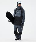 Montec Doom Snowboard Jacket Men Metal Blue/Black Renewed, Image 3 of 11