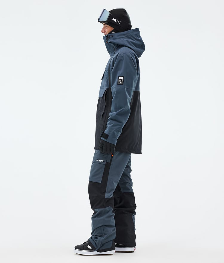 Montec Doom Snowboard jas Heren Metal Blue/Black, Afbeelding 4 van 11