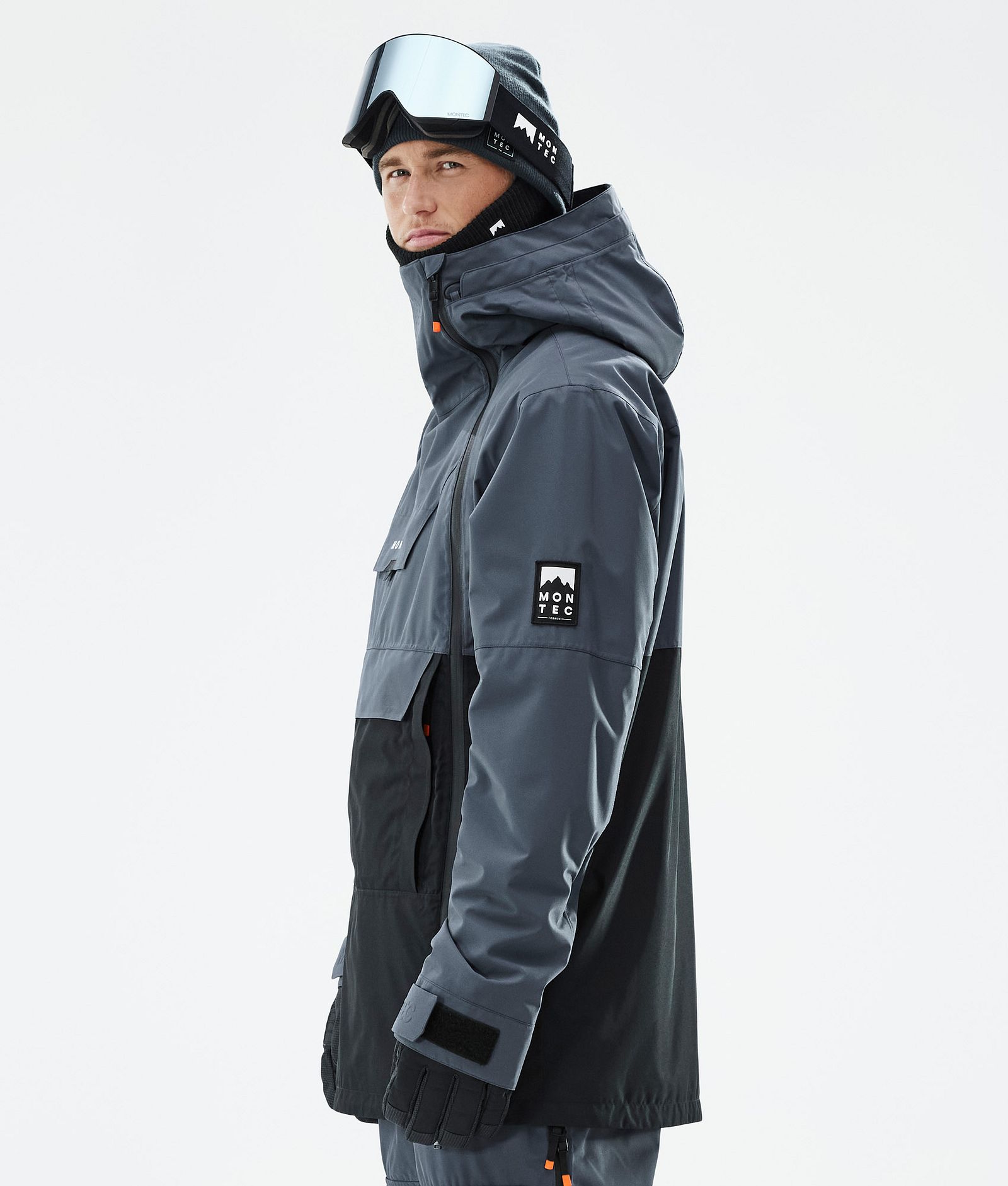 Montec Doom Snowboard Jacket Men Metal Blue/Black