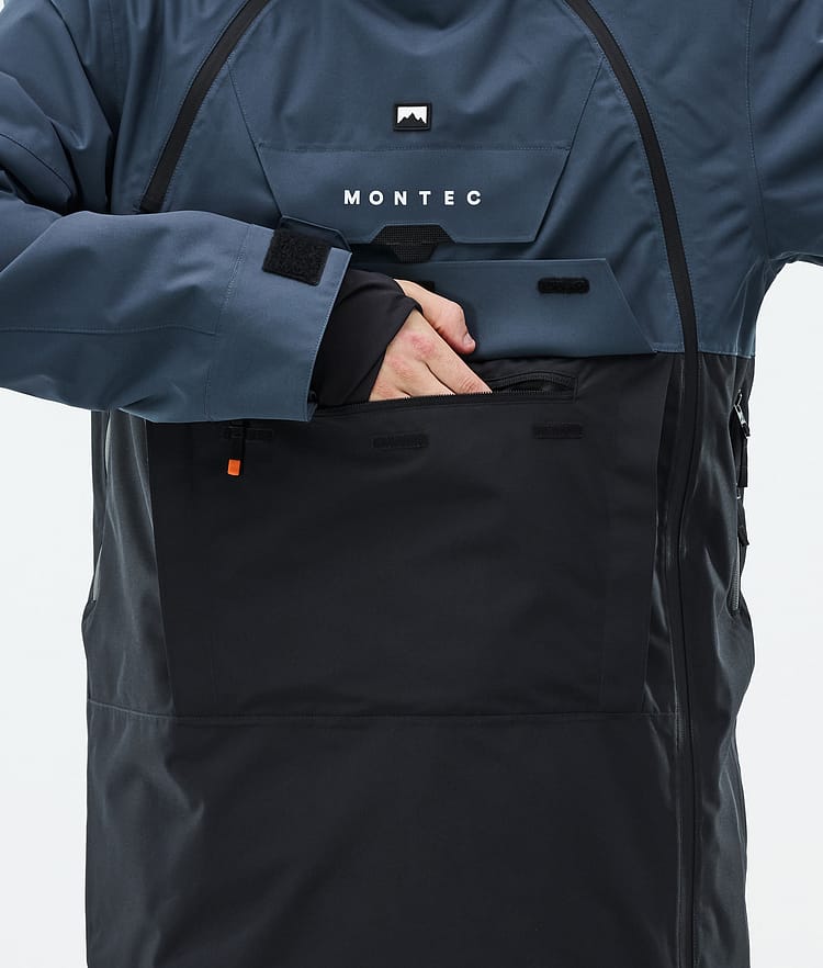 Montec Doom Ski jas Heren Metal Blue/Black, Afbeelding 9 van 11