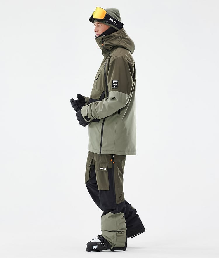 Montec Doom Ski jas Heren Olive Green/Black/Greenish