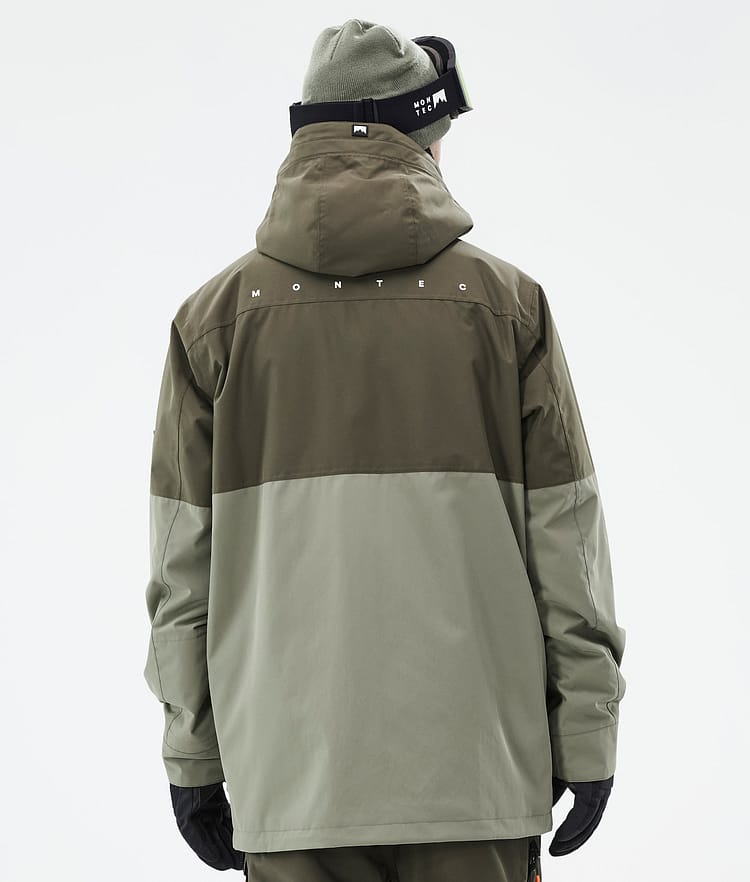 Montec Doom Kurtka Snowboardowa Mężczyźni Olive Green/Black/Greenish Renewed, Zdjęcie 7 z 11