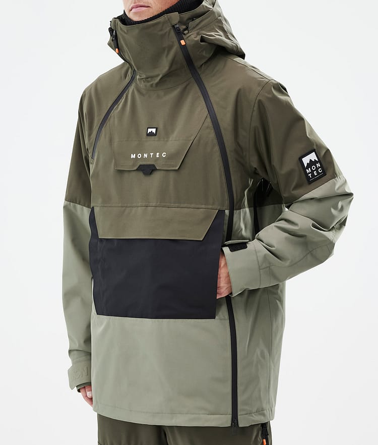Montec Doom Snowboard jas Heren Olive Green/Black/Greenish, Afbeelding 8 van 11