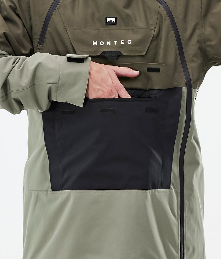 Montec Doom Ski jas Heren Olive Green/Black/Greenish, Afbeelding 9 van 11