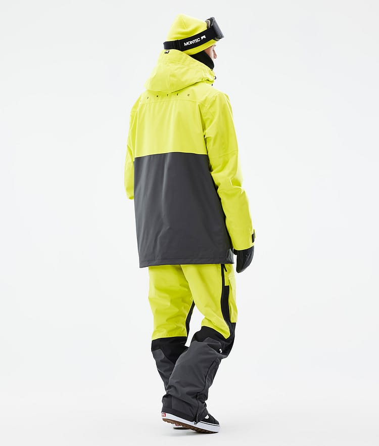 Montec Doom Snowboard jas Heren Bright Yellow/Black/Phantom