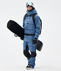 Montec Dune Kurtka Snowboardowa Mężczyźni Blue Steel