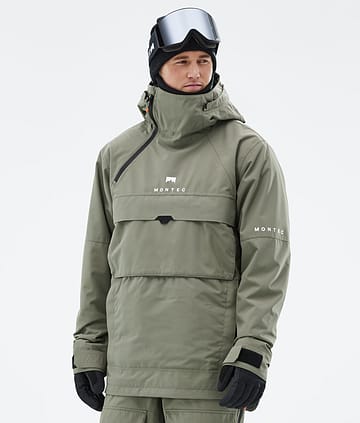 Montec Dune Kurtka Snowboardowa Greenish