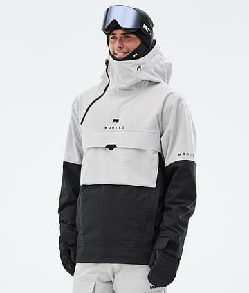Montec Dune Kurtka Snowboardowa Light Grey/Black