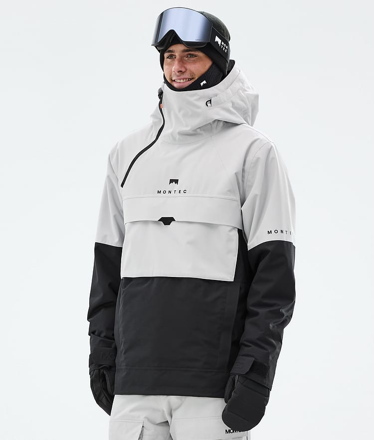 Montec Dune Snowboard jas Heren Light Grey/Black, Afbeelding 1 van 9