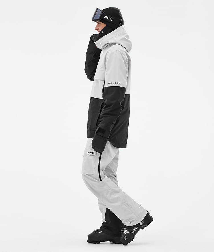 Montec Dune Ski jas Heren Light Grey/Black, Afbeelding 4 van 9