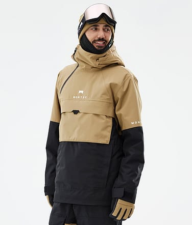 Montec Dune Snowboard Jacket Men Gold/Black Renewed