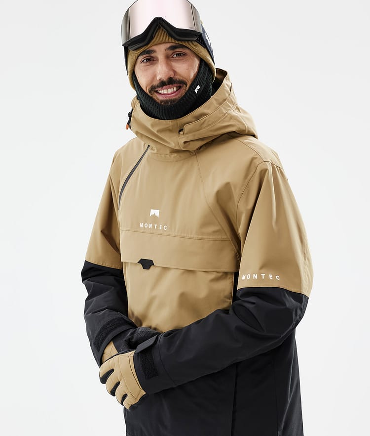 Montec Dune Snowboard jas Heren Gold/Black, Afbeelding 2 van 9