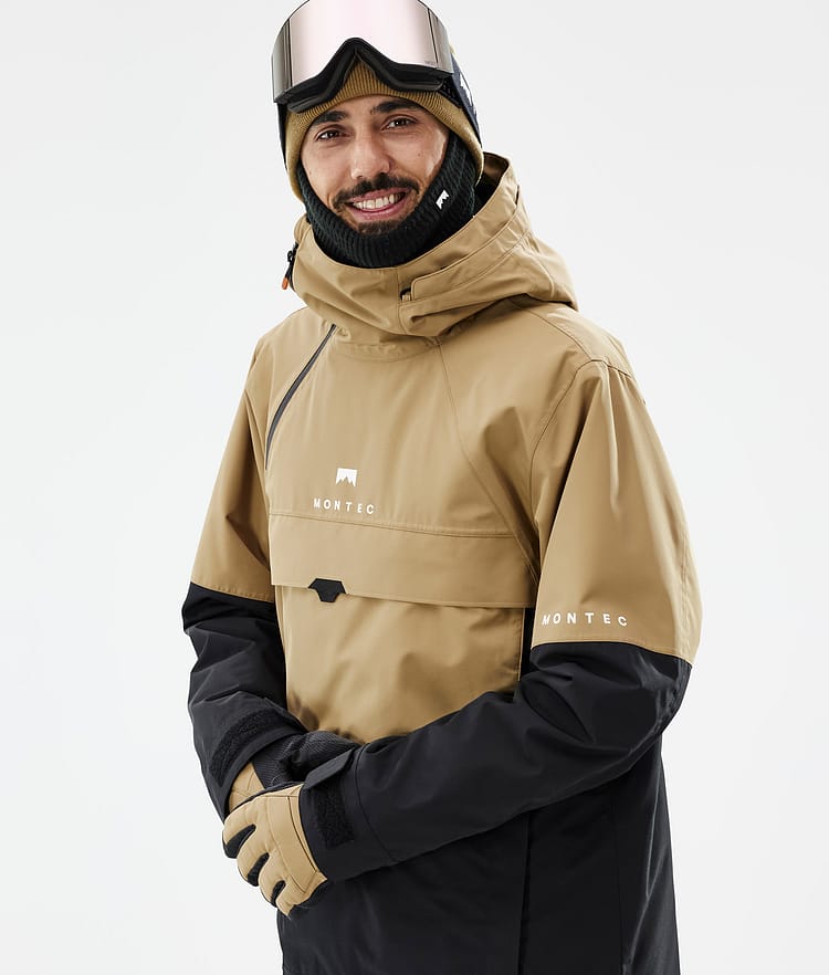 Montec Dune Snowboard Jacket Men Gold/Black Renewed, Image 2 of 9
