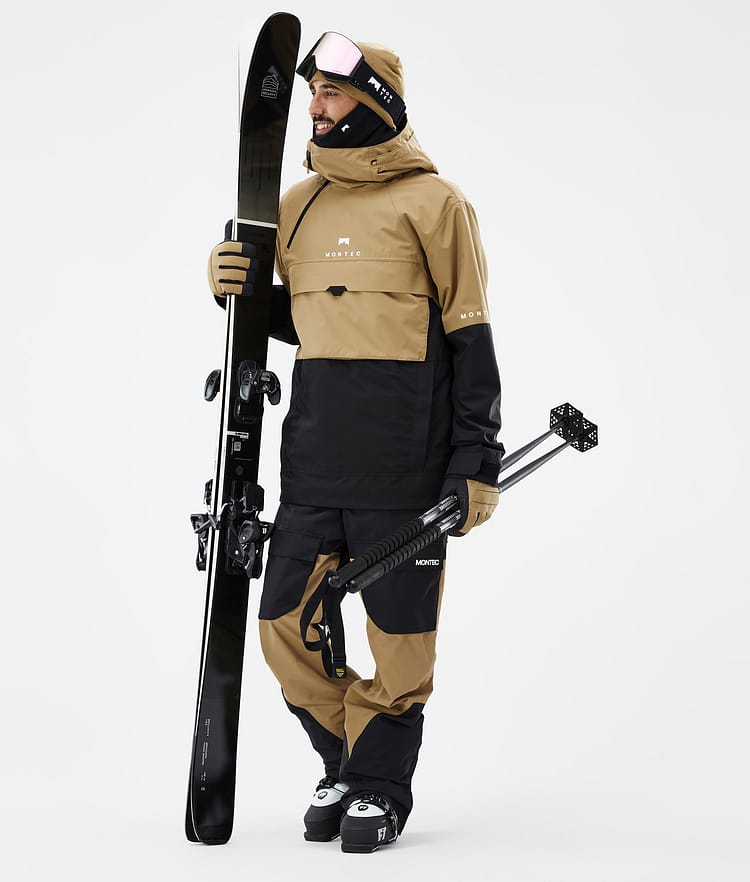 Montec Dune Ski jas Heren Gold/Black, Afbeelding 3 van 9