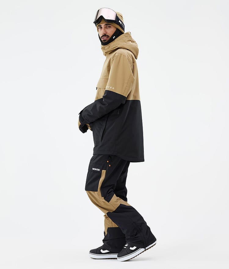 Montec Dune Veste Snowboard Homme Gold/Black Renewed, Image 4 sur 9