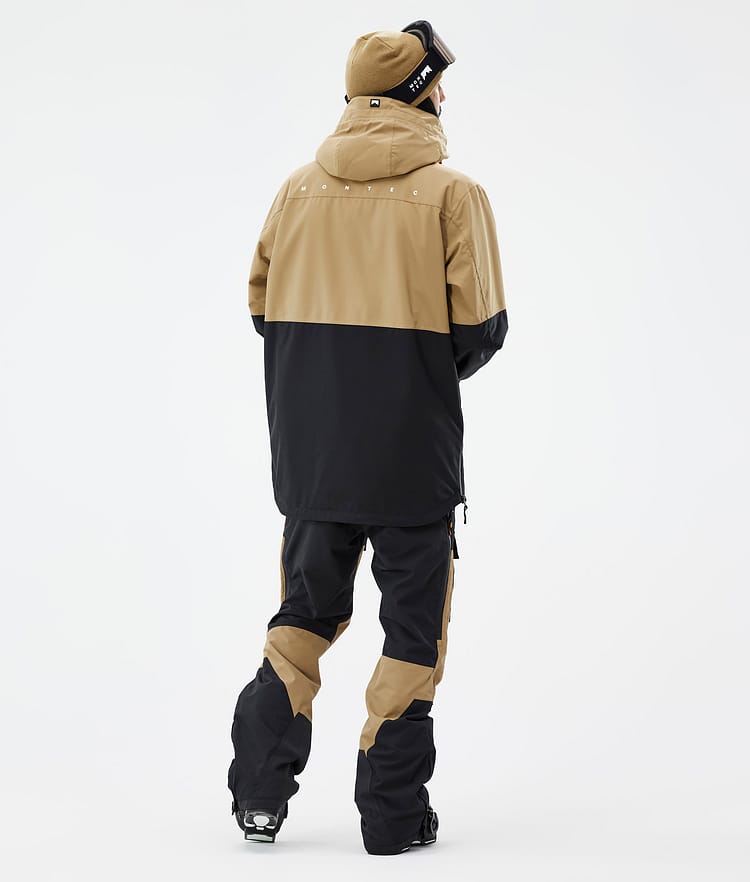 Montec Dune Ski jas Heren Gold/Black, Afbeelding 5 van 9