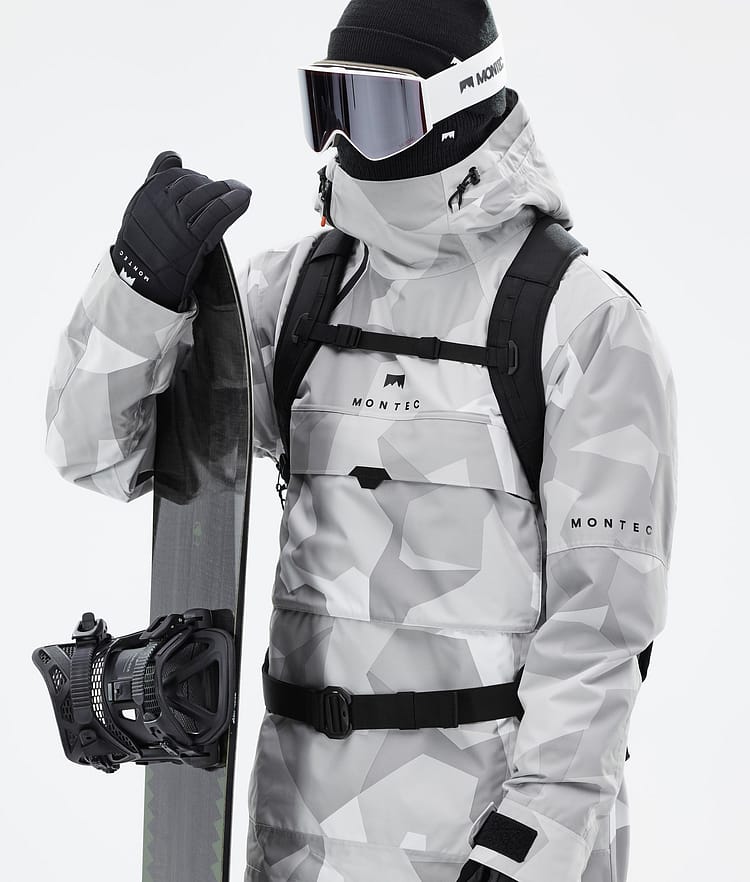 Montec Dune Kurtka Snowboardowa Mężczyźni Snow Camo, Zdjęcie 2 z 9