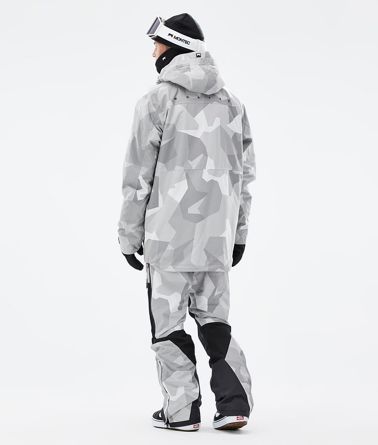 Montec Dune Snowboard Jacket Men Snow Camo