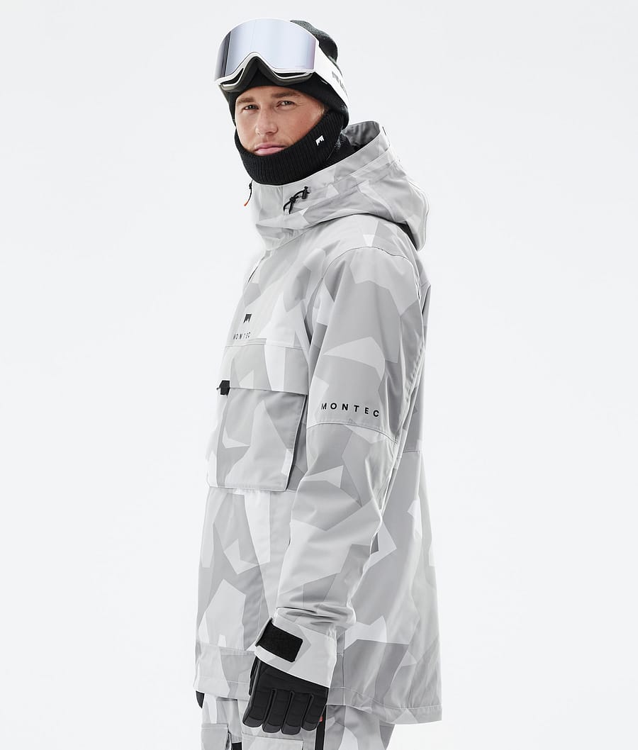 Quiksilver Utility Bib M Snow Pant True Black Fade Out Camo Skibroeken