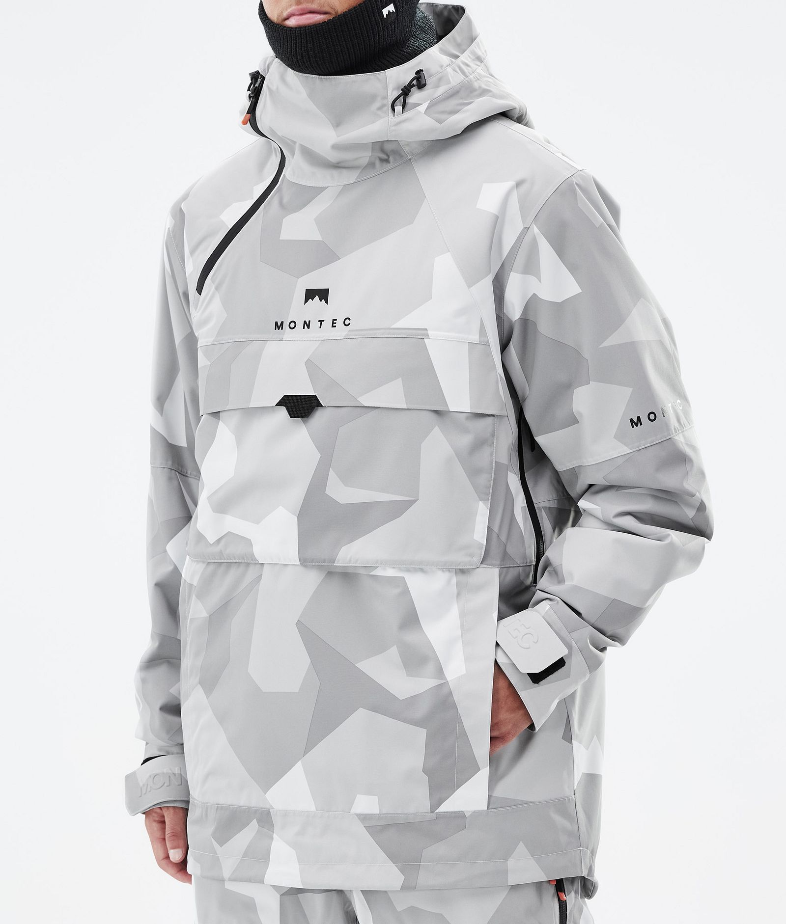 Montec Dune Veste Snowboard Homme Snow Camo, Image 8 sur 9