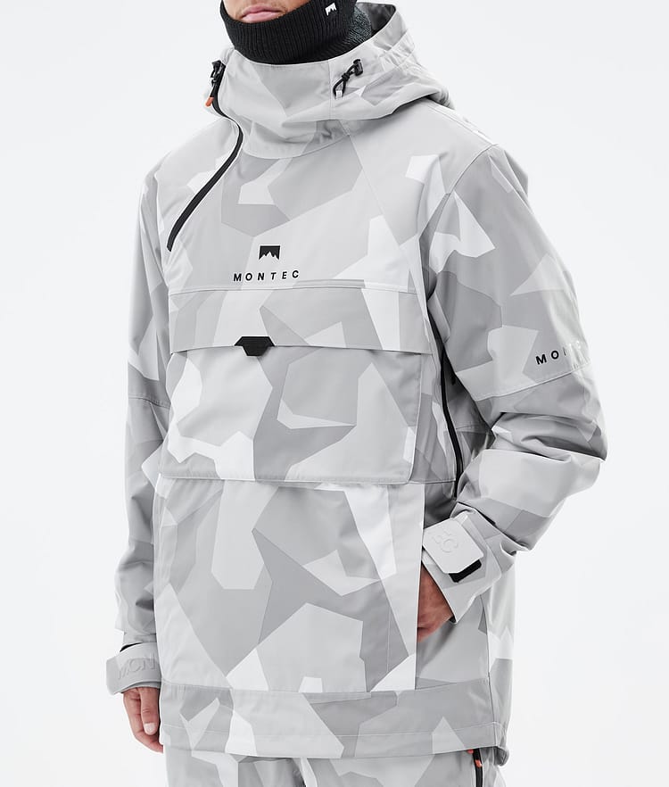 Montec Dune Snowboard Jacket Men Snow Camo, Image 8 of 9