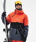 Montec Dune Ski Jacket Men Orange/Black/Metal Blue, Image 1 of 9