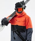 Montec Dune Skijacke Herren Orange/Black/Metal Blue, Bild 2 von 9