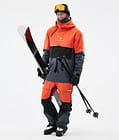 Montec Dune Ski Jacket Men Orange/Black/Metal Blue, Image 3 of 9