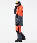 Montec Dune Skijacke Herren Orange/Black/Metal Blue, Bild 4 von 9