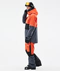 Montec Dune Ski Jacket Men Orange/Black/Metal Blue, Image 4 of 9