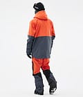 Montec Dune Ski jas Heren Orange/Black/Metal Blue, Afbeelding 5 van 9