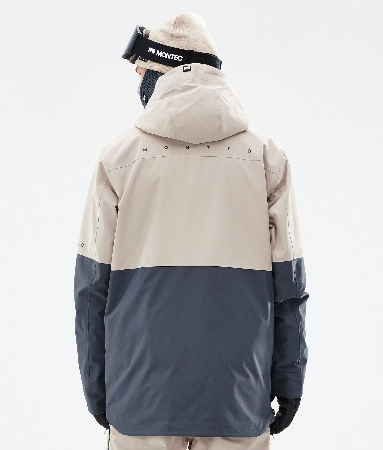 Montec Dune Snowboard Jacket Men Sand/Black/Metal Blue, Image 8 of 10