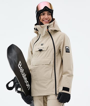 Montec Doom W Kurtka Snowboardowa Kobiety Sand