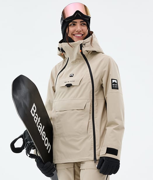 Montec Doom W Chaqueta Snowboard Mujer Sand