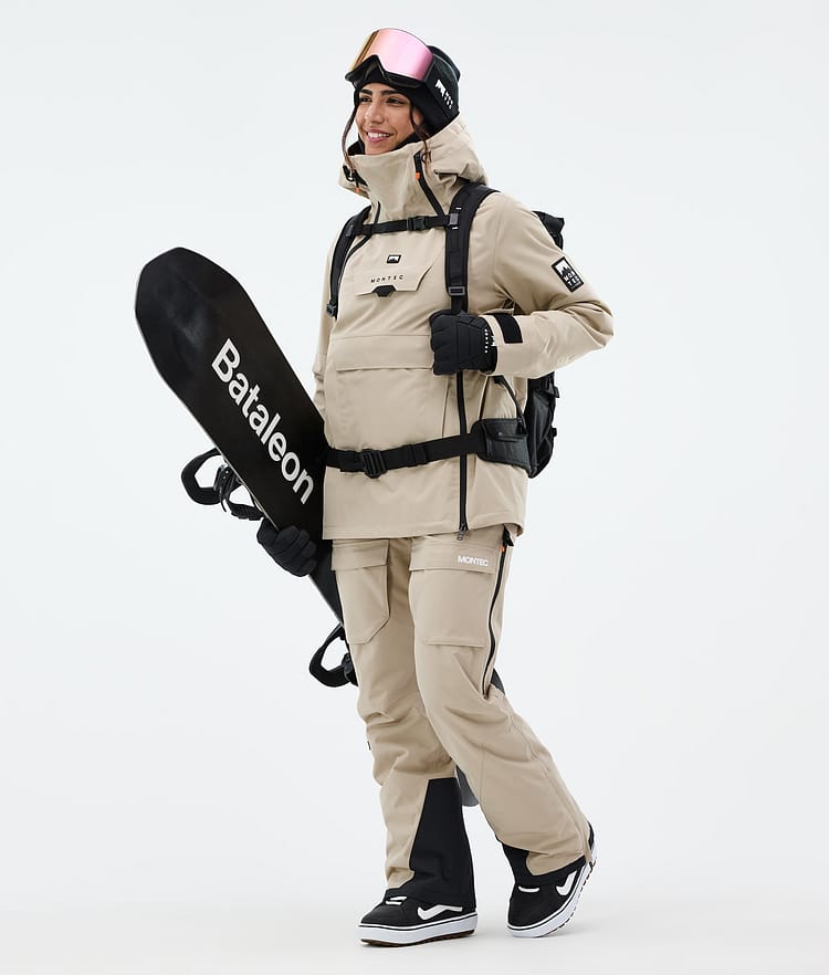 Montec Doom W Snowboard jas Dames Sand, Afbeelding 3 van 11