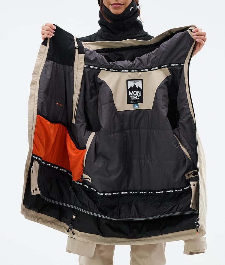 Montec Doom W Snowboard jas Dames Sand, Afbeelding 11 van 11
