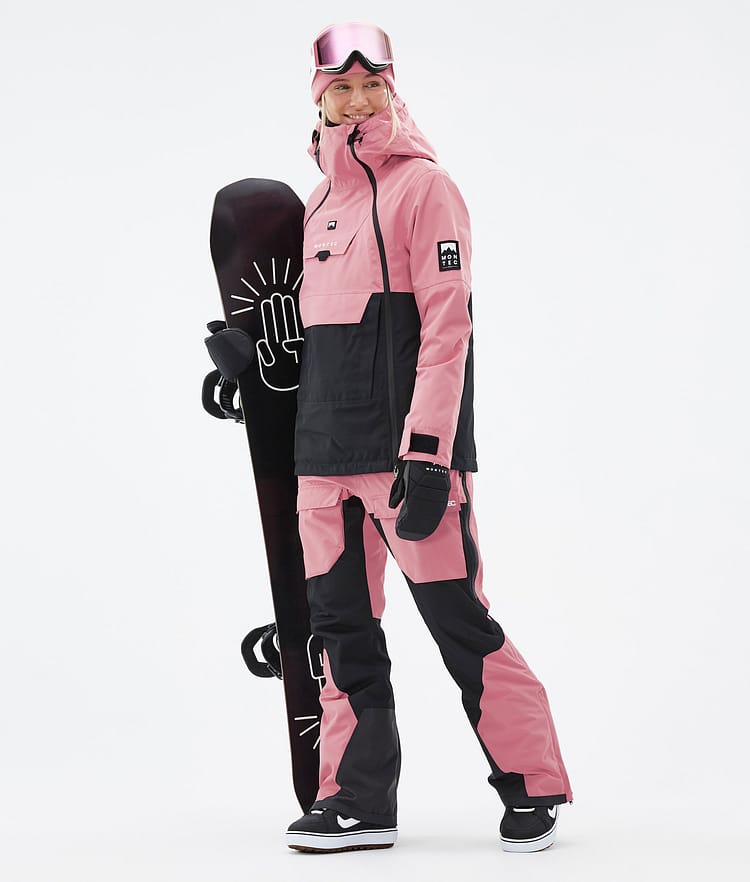 Montec Doom W Snowboardjakke Dame Pink/Black, Billede 3 af 11