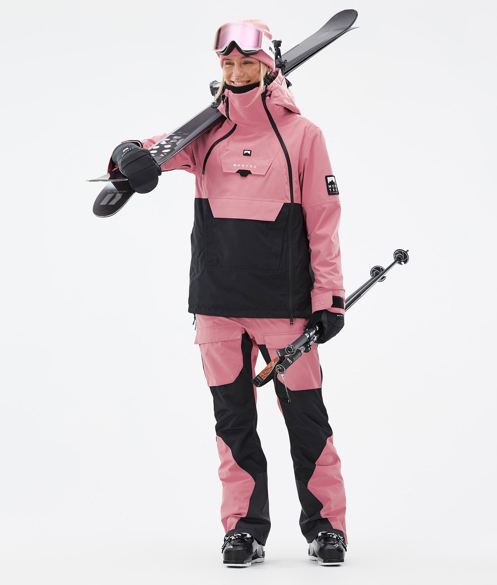 Montec Doom W Ski jas Dames Pink/Black, Afbeelding 3 van 11